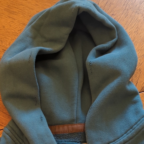 American Eagle Outfitters Blue Half-Zip Hoodie Soft Grudge Streetwear - Picture 8 of 9